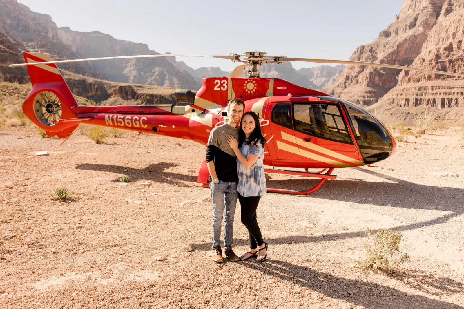 Grand Canyon Helicopter Landing Tour with Las Vegas Transfer